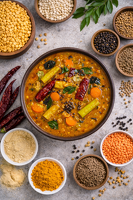 Jhatpat Sambar Powder - 250 gms | Homemade | Preservative Free 