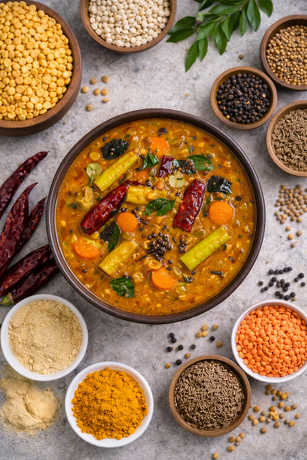 Jhatpat Sambar Powder - 250 gms | Homemade | Preservative Free 