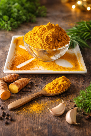 Turmeric Powder - 100 gms | Hand-washed | Preservative Free